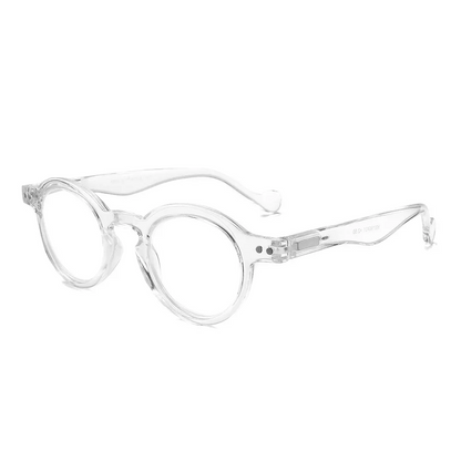 Vintage Round Reading Glasses Spring Hinges Readers Women Men