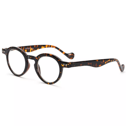 Vintage Round Reading Glasses Spring Hinges Readers Women Men