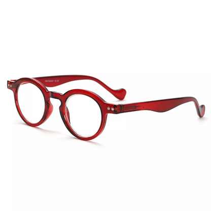 Vintage Round Reading Glasses Spring Hinges Readers Women Men