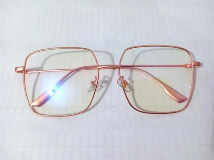 Square transparent Glasses Women